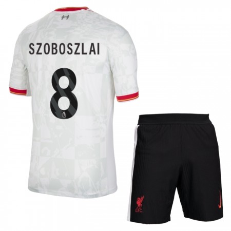 Camiseta de fútbol Liverpool Szoboszlai 8 Niño 3ª equipación 2024-25